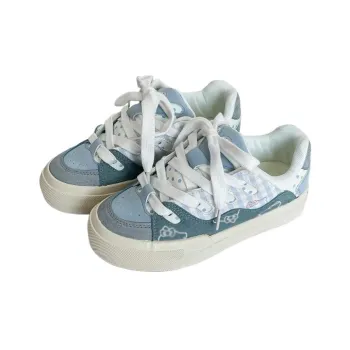 CHERRY&KALIKA Slip Resistant, Abrasion Resistant, Lightweight, Breathable Low Top Skateboard Shoes Women's