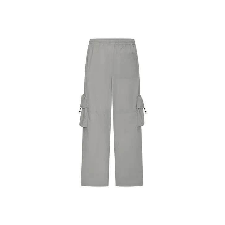 URBAN REVIVO Cargo Pants Men's Warm Gray-1