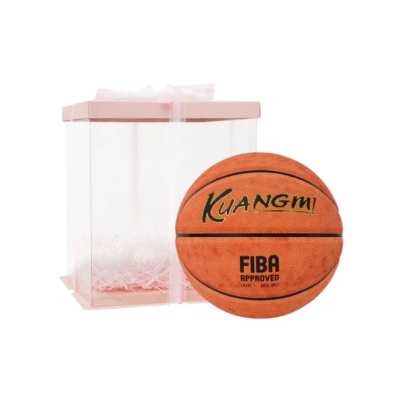 Kuangmi PU Basketball Brown Size 7 Ball Street Training Competition Unisex-48