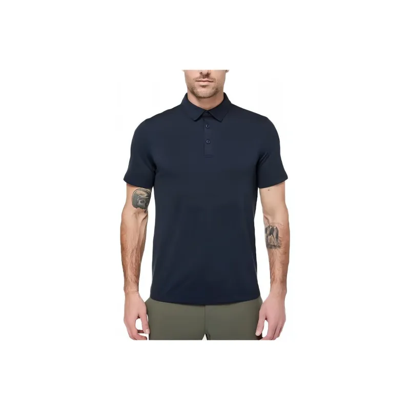 Lululemon Polo Shirt Men's Black-0