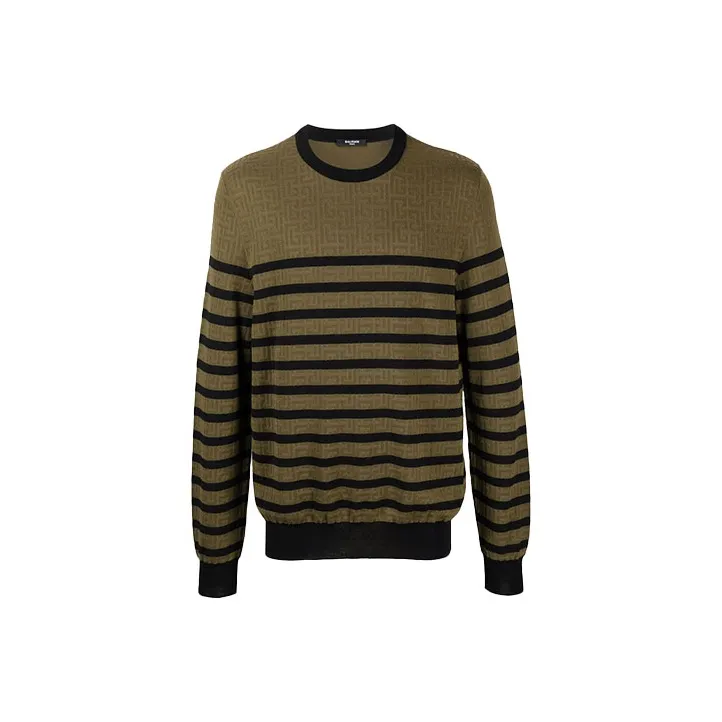 BALMAIN Sweaters Men Green-0