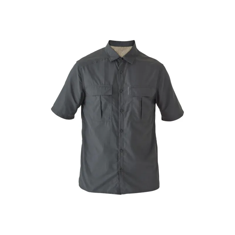 DECATHLON SOLOGNAC100 Collection Shirt Men's Concrete Gray-0