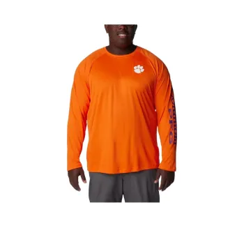 Columbia PFG Tamiami Tackle™ Long Sleeve Shirt Shirt Men's Sparkling Orange