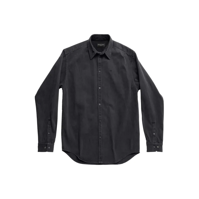 Balenciaga FW23 Shirt Regular Fit Men's Black-0