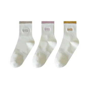 MIIOW Mid Calf Socks Women's 3 Pack