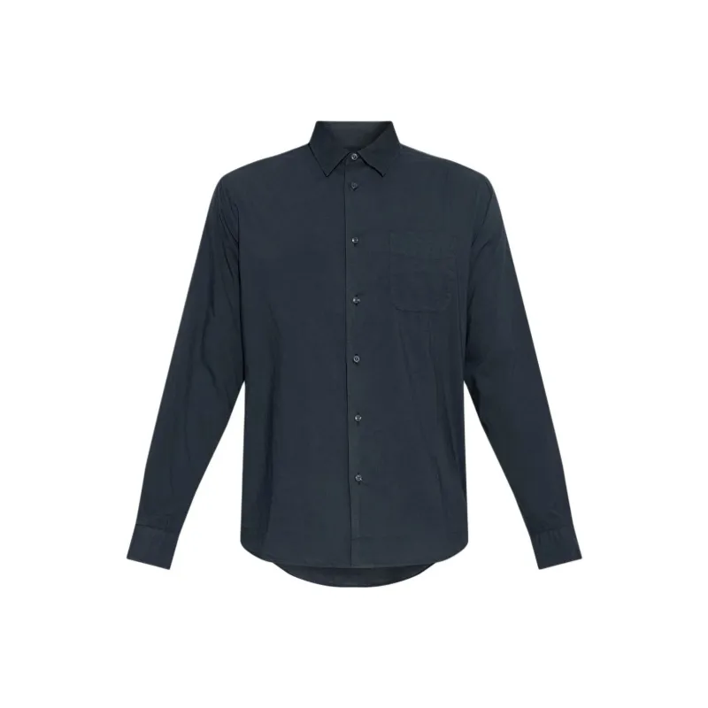 WOOLRICH Long Sleeved Curved Hem Shirt-0
