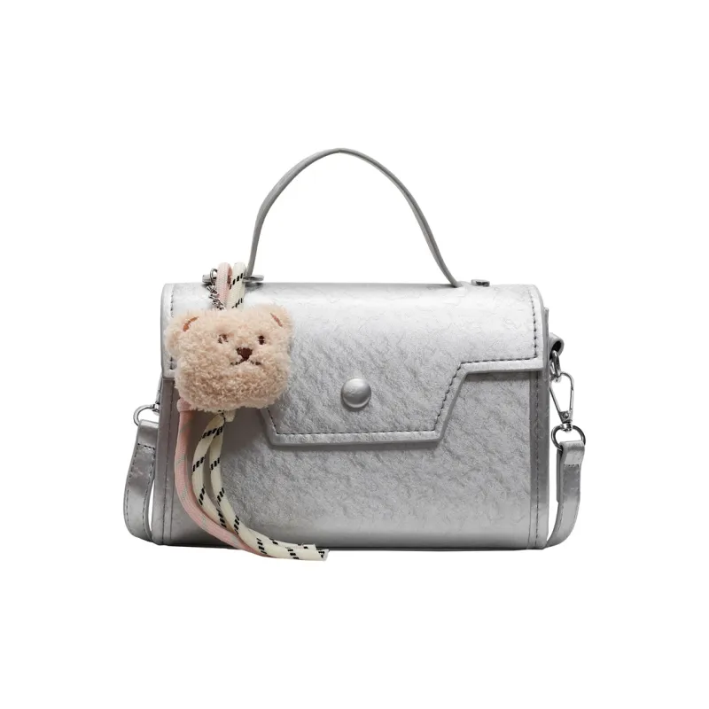 XIANGSU PU Handbag Women's White/Silver/Black/Yellow/Pink-6