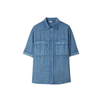 Burberry Short Sleeved Buttoned Shirt