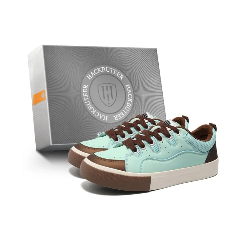 HACKBUTEER Low Top Skateboard Shoes Men's Box Included-12