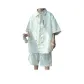 White Set (Short-Sleeved Shirt+Shorts)