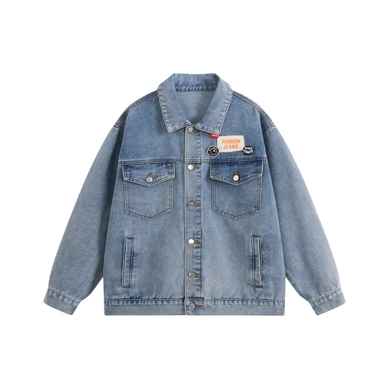 NAXUSTO Denim Jackets Unisex-0