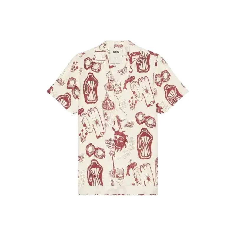 OAS Shirts Men Ivory-0