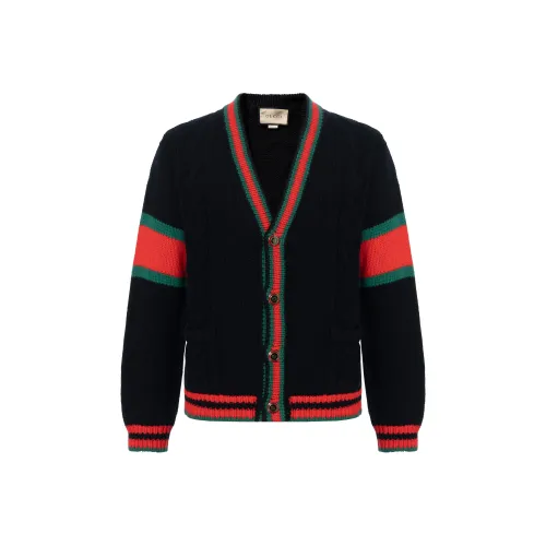 GUCCI Oversize Cable Knit Cardigan
