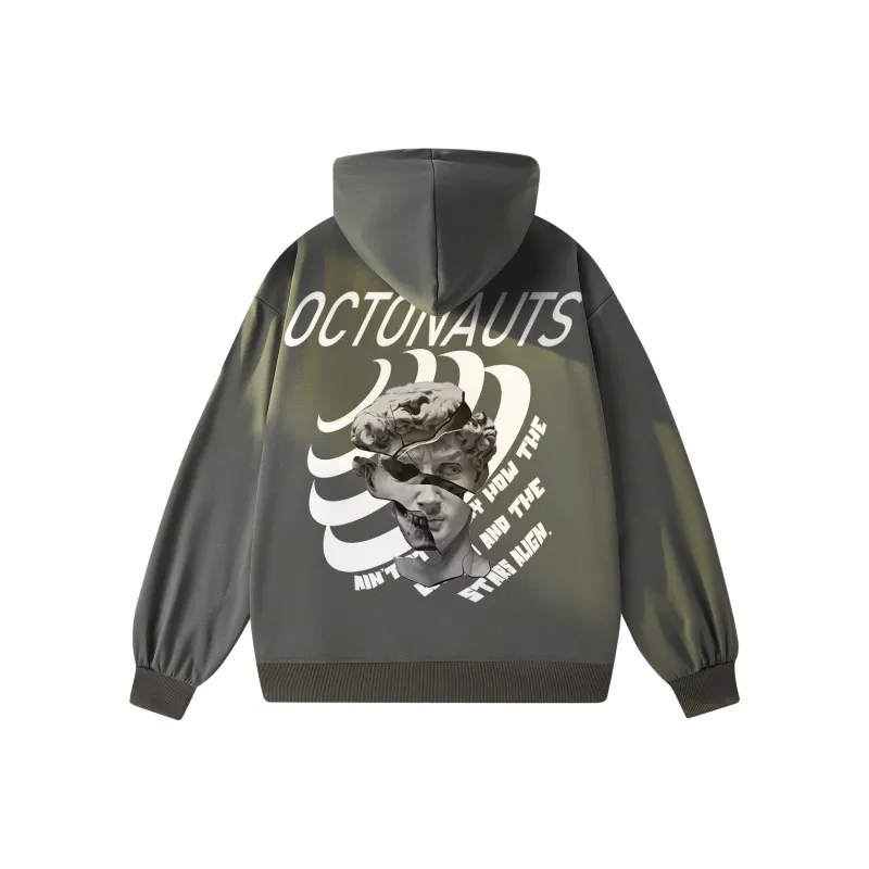 Small Columns Under The Sea Sweatshirt Unisex-6