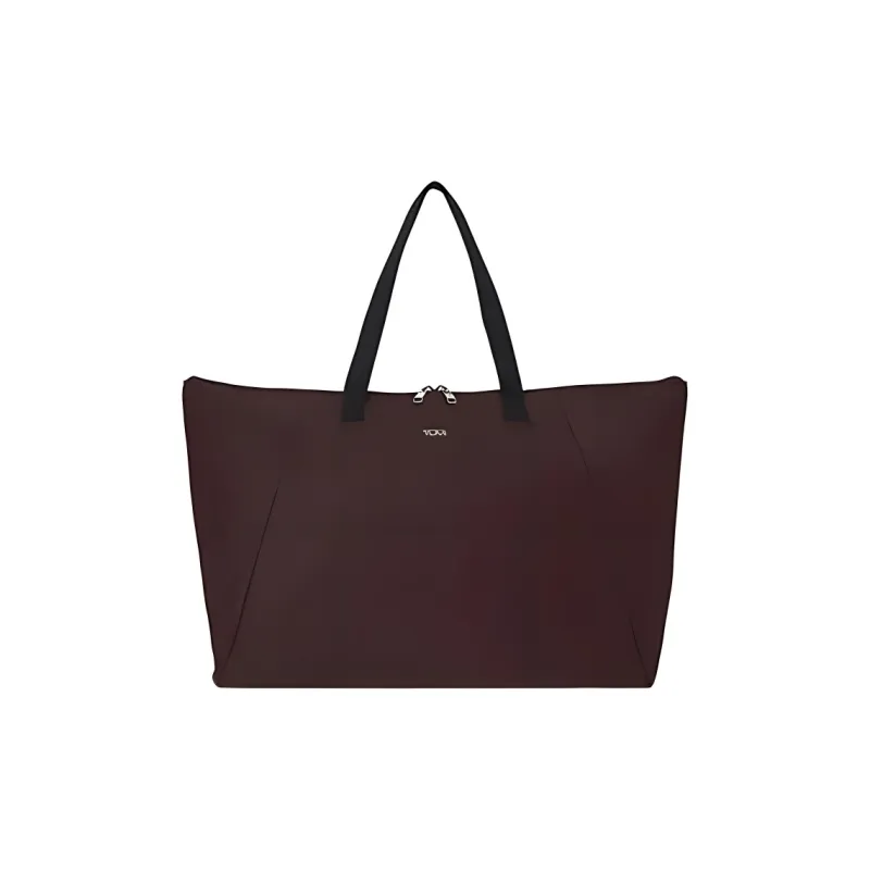 TUMI Voyageur Nylon Tote Bag Shopping Bag Handbag Unisex Dark Purple Red-0