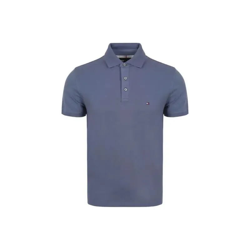 Tommy Hilfiger Polo Shirt Men's Haze Blue-0