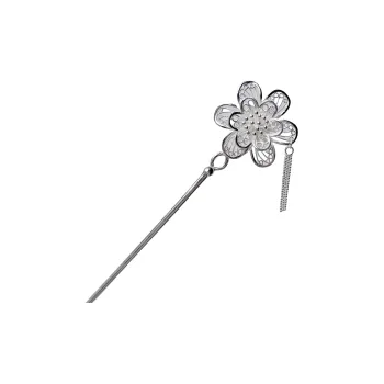 BKBU 990 Fine Silver Hairpins Women's