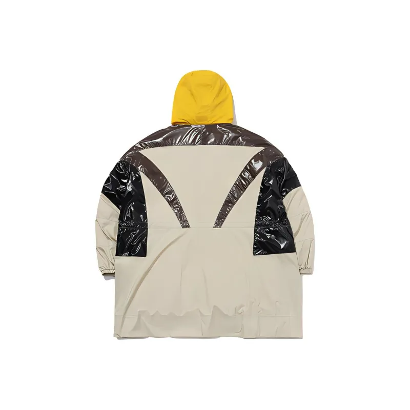 LiNing Down Jacket Women's Yellow Gray-1
