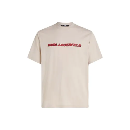 KARL LAGERFELD T Shirt Men's Beige
