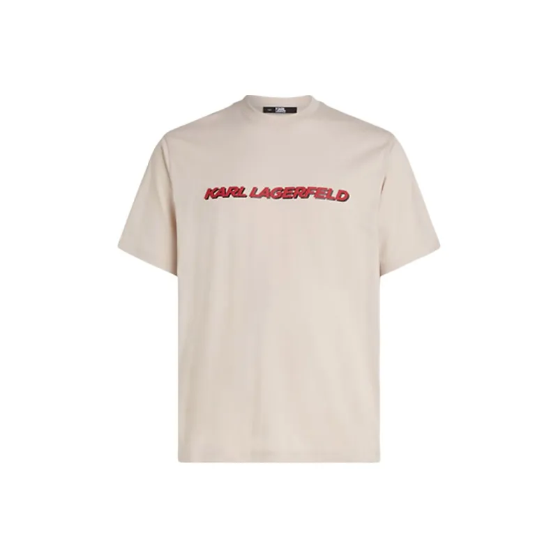 KARL LAGERFELD T Shirt Men's Beige-0