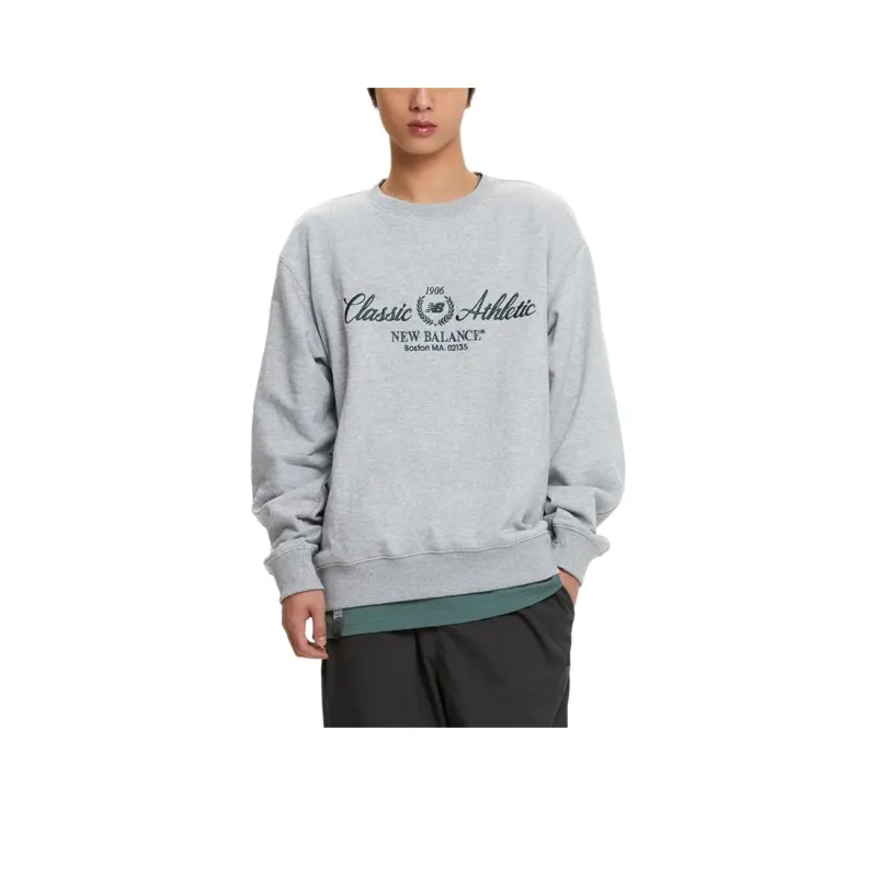 New Balance Sweatshirt Men's Medium Gray-0