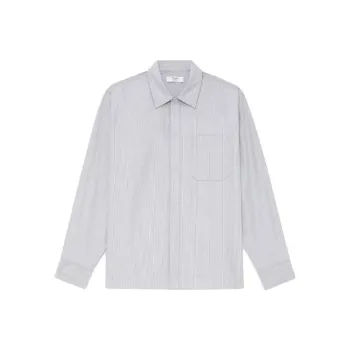 THEORY Striped Button up Shirt
