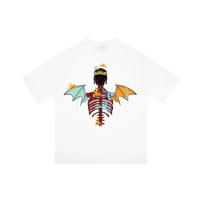 *EVAE+MOB Skull Series T Shirt Unisex-5