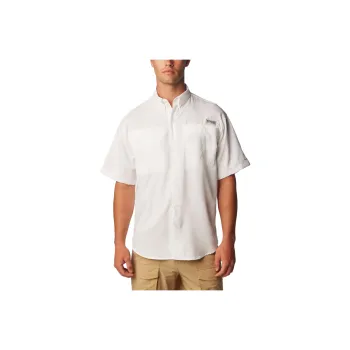 Columbia PFG Tamiami Shirts Men White