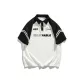 White Body with Black Sleeves