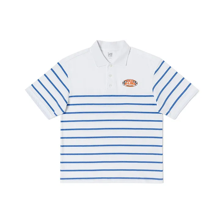 Lee Polo Shirts Unisex White-0