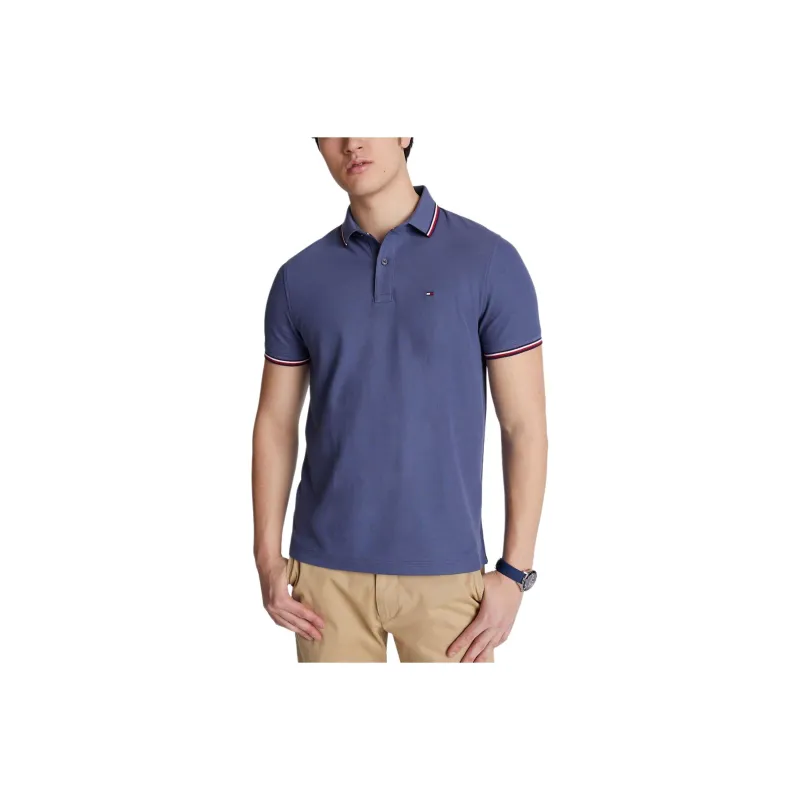 Tommy Hilfiger Polo Shirt Men's Blue-0