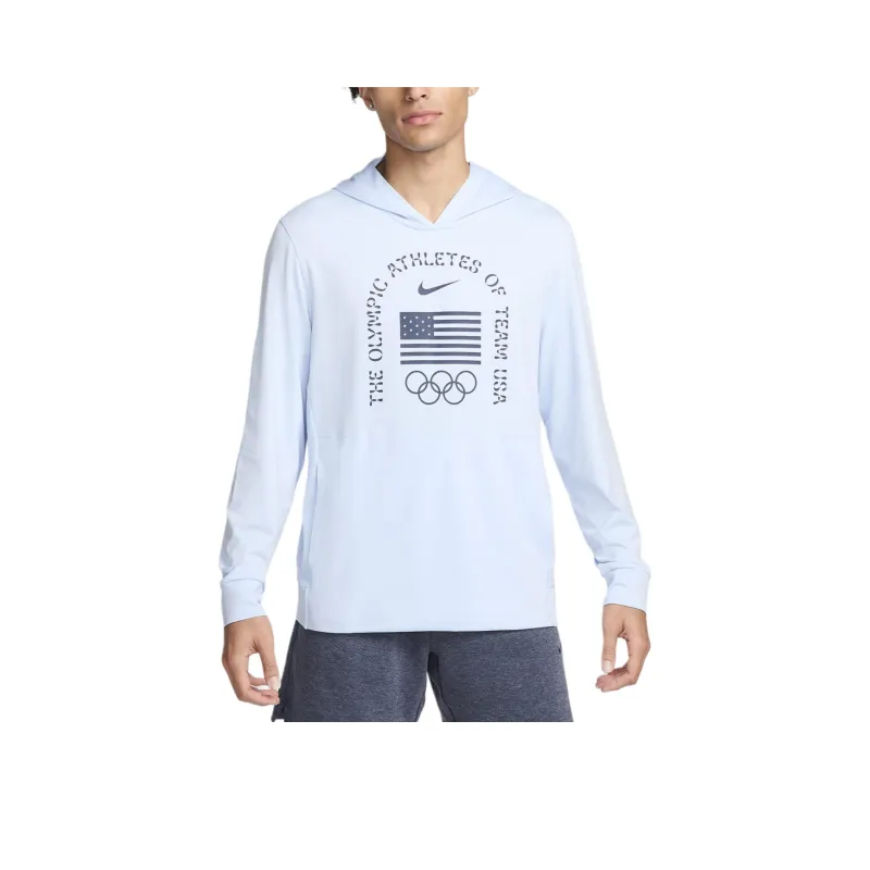 Nike USA Restore Men's Nike Dri-FIT Yoga Lightweight Hoodie-0