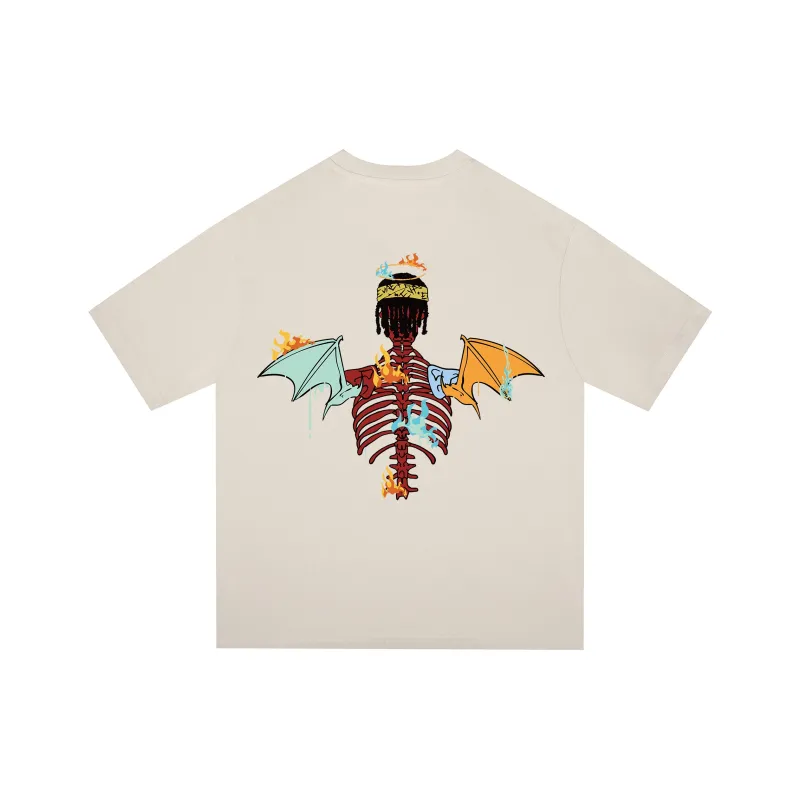 *EVAE+MOB Skull Series T Shirt Unisex-25