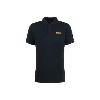 BARBOUR Logo patch Cotton Polo Shirt