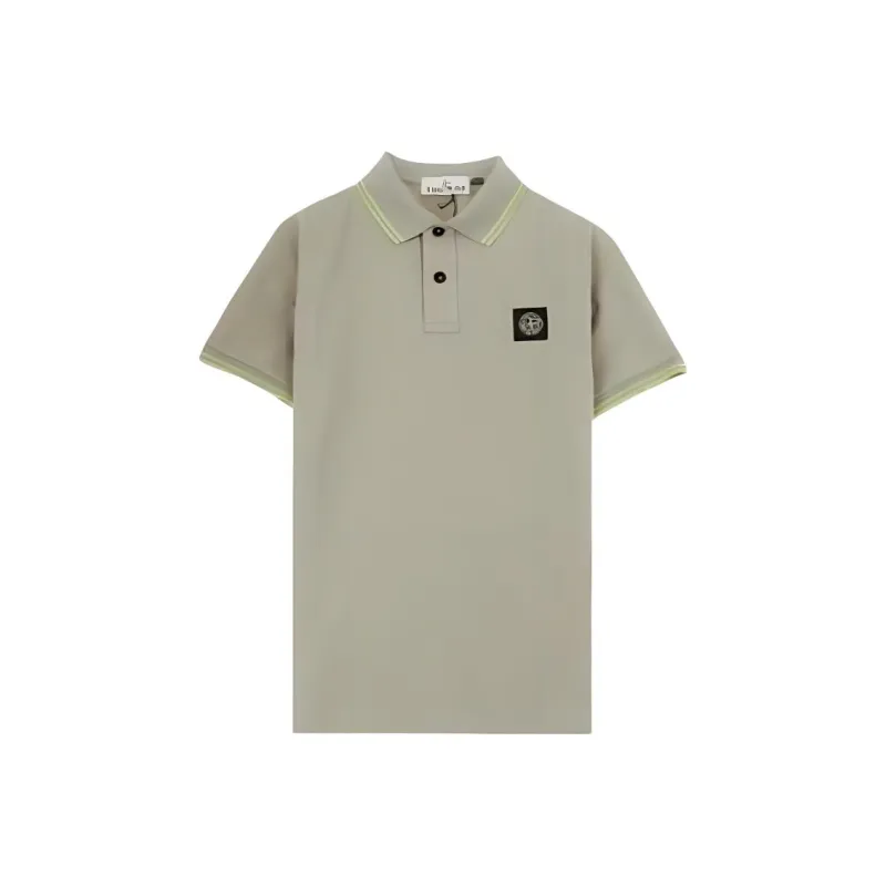 STONE ISLAND Polo Shirt Men's Light Umber-0