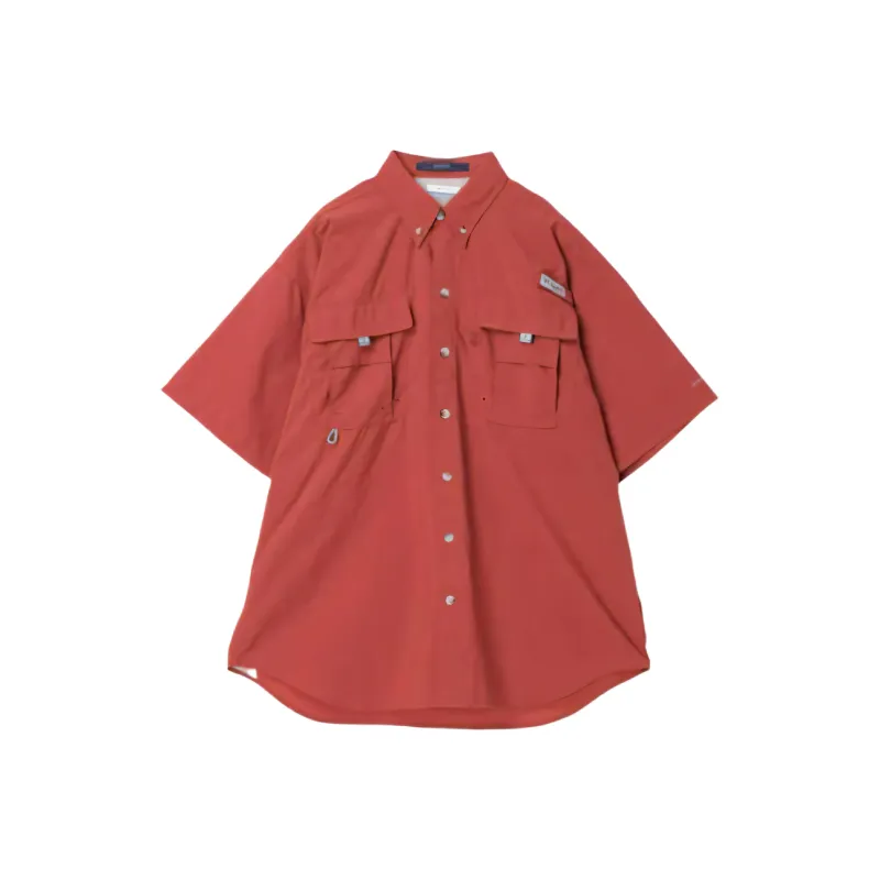 Columbia Bahama Shirt Men's Deep Red-0