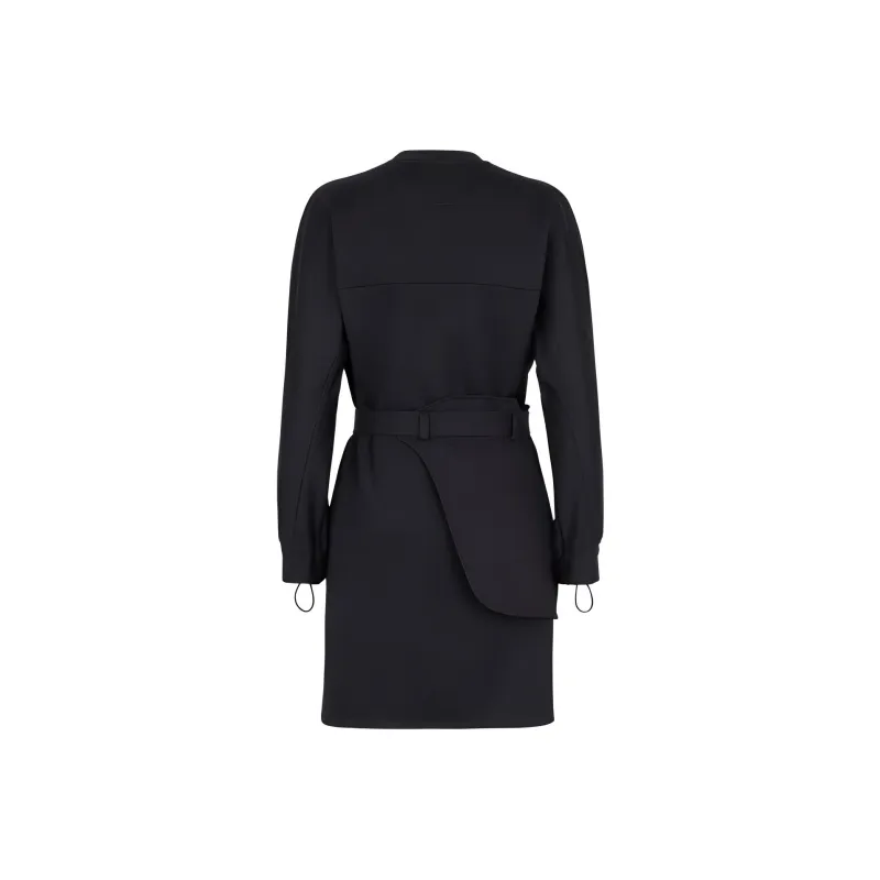 FENDI Long-Sleeved Dresses Women's Black-1