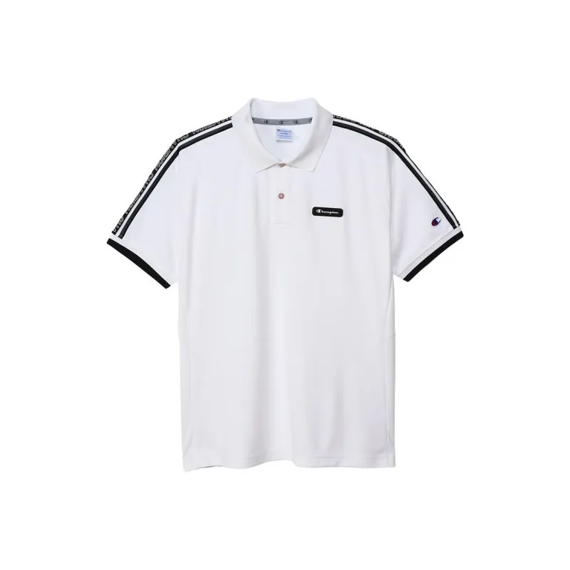 Champion SS24 Polo Shirt Men's White-0