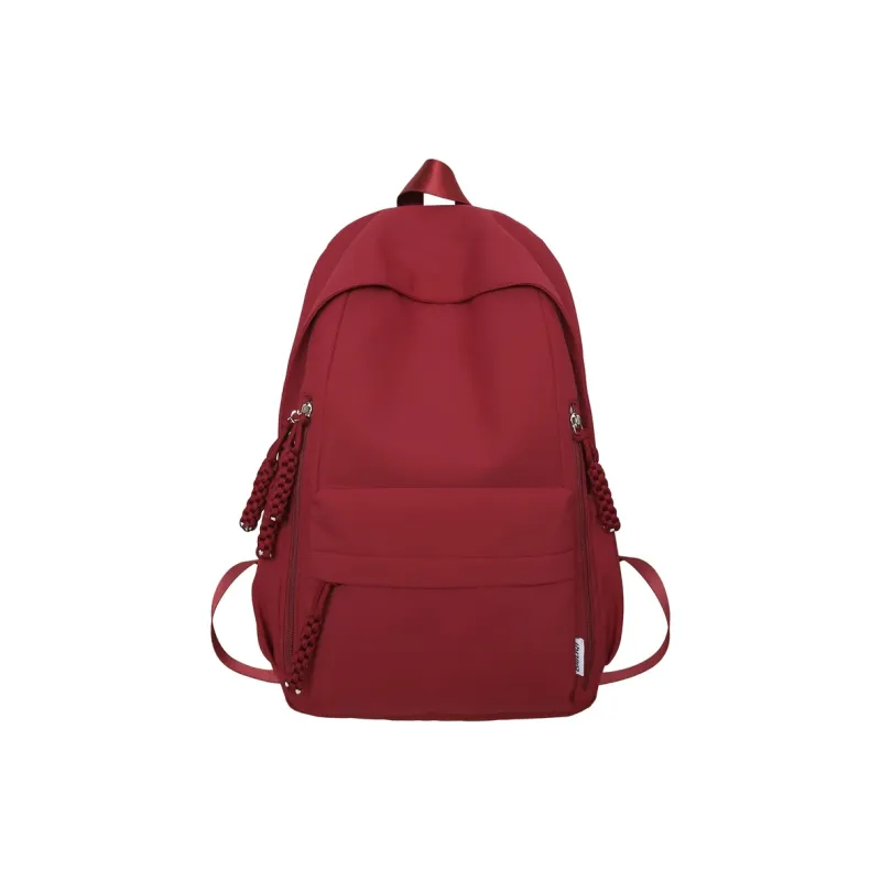 Alcohol Dragon Nylon Backpack Regular Unisex Multicolor-17