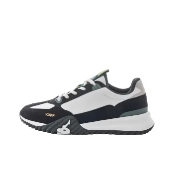 Kappa Arklow 1 Anti Slip Wear Resistant Low Top Casual Shoes Unisex White Black