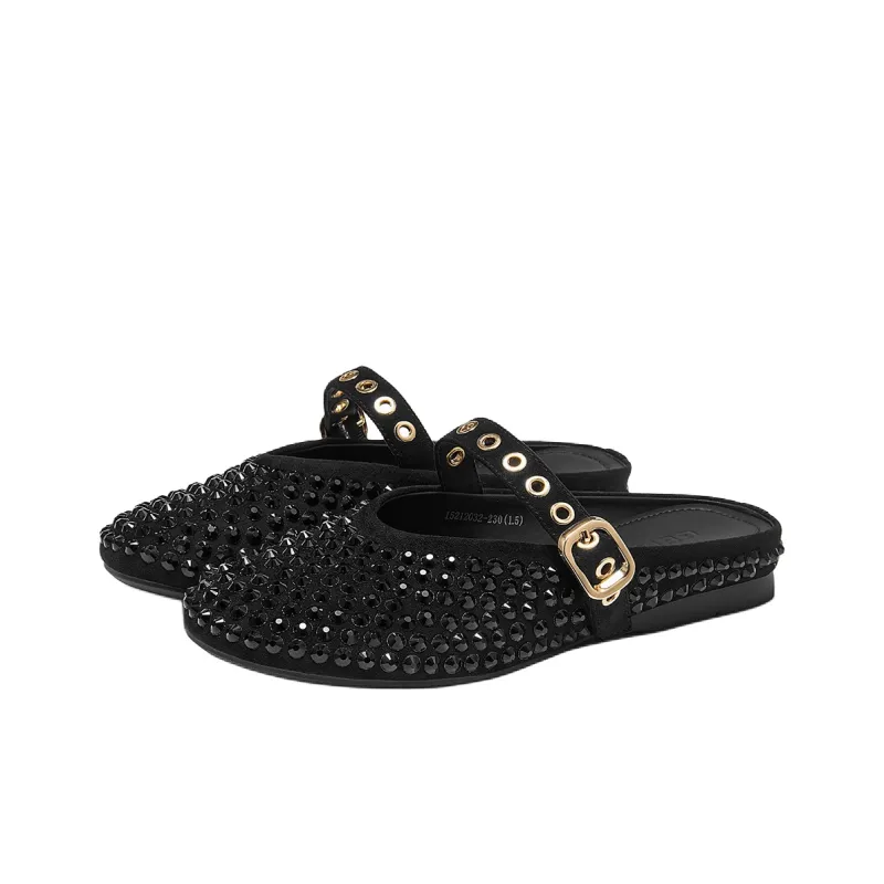 GEMEIQ Abrasion Resistant Slip Resistant Wrap toe Slippers Women's-1