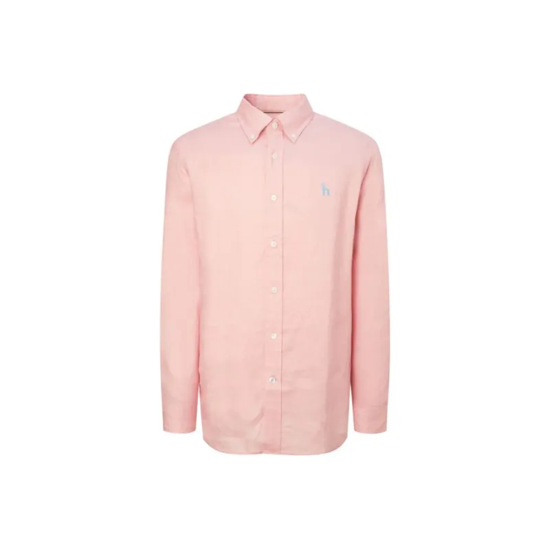 HAZZYS Shirts Men Bright Pink-0