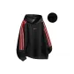 Black & Red (Fleece-Lined)
