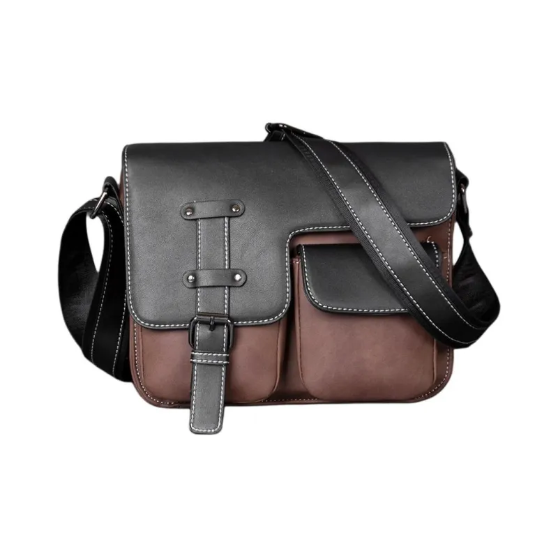 VIHUS PU Shoulder Bag Regular Men's Multicolor-1