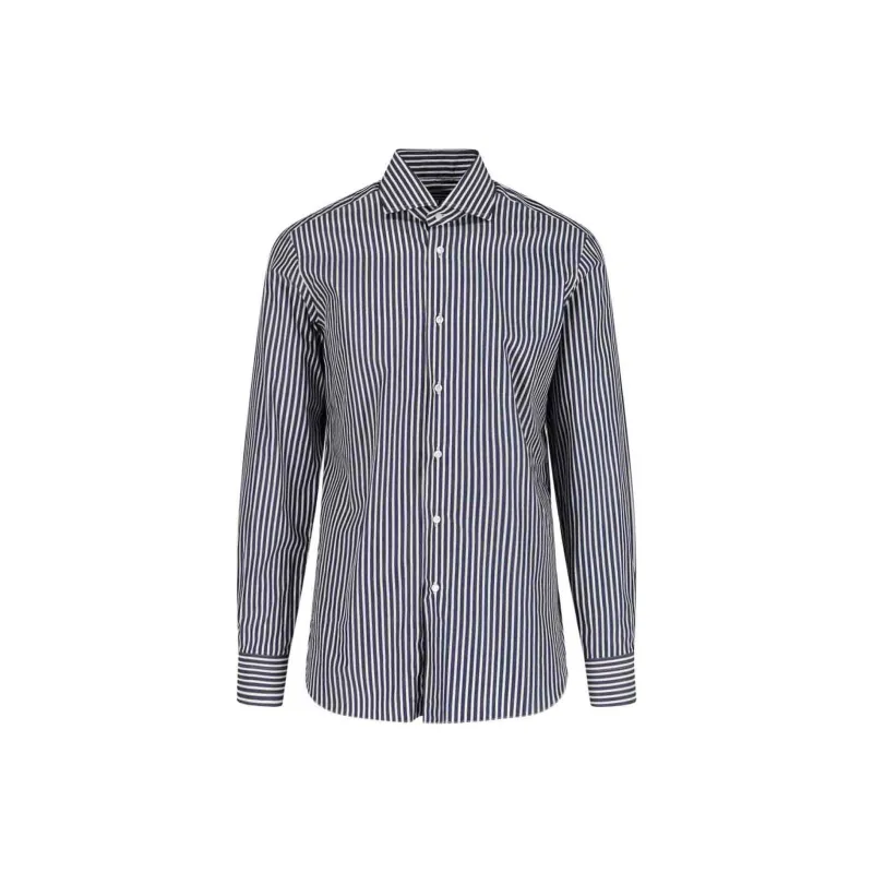 Barba Napoli Shirts Men Blue-0