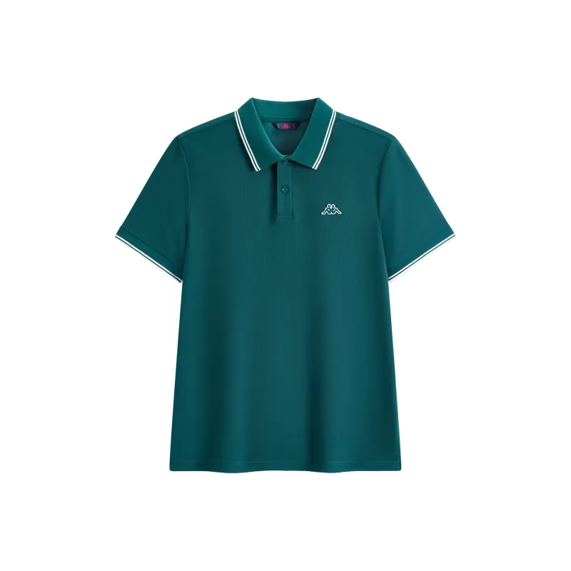 Kappa 1916 Series Polo Shirt Men's Pine Green-0