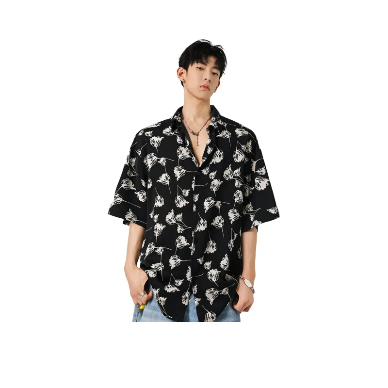 WELTER EXPERIMENT Fashion Versatile Shirt Unisex-0