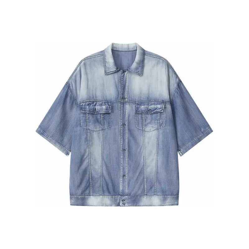 YOSHIYOYI Shirt Unisex Light Blue-0