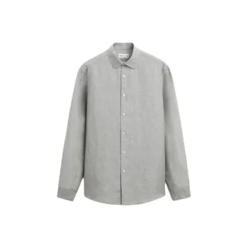 ZARA Shirts Men Olive Green
