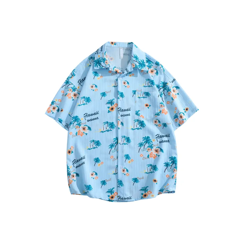 CLOR Shirts Unisex Malaga Blue-0